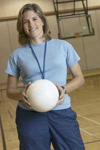 Volleyball coach